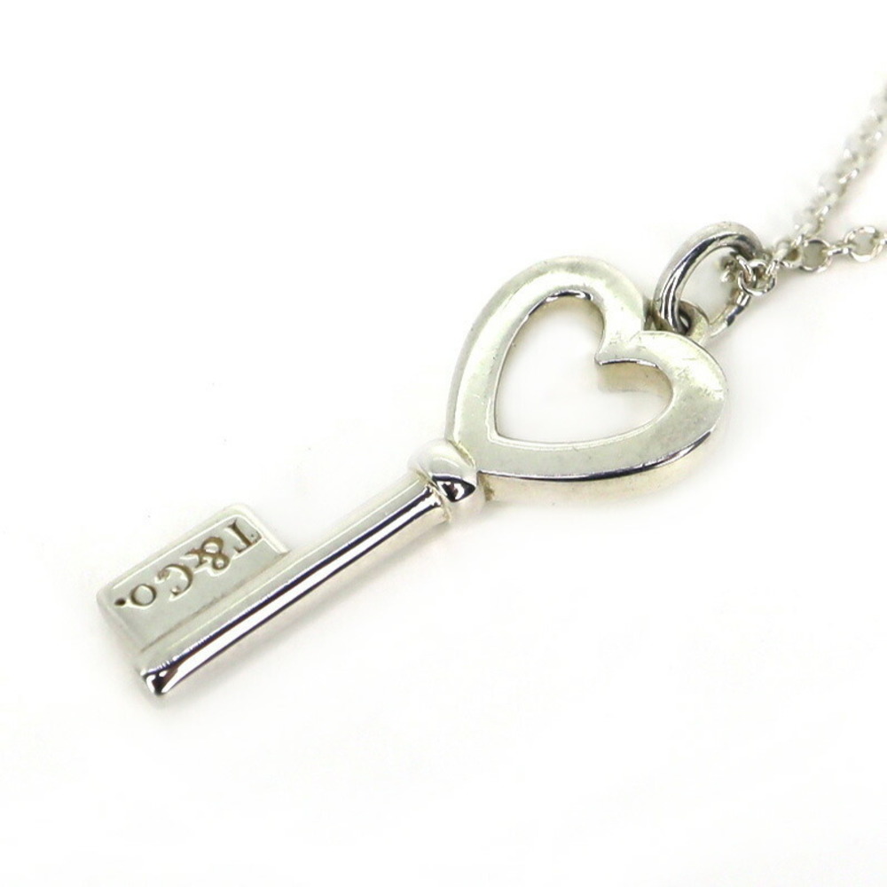 TIFFANY Co Heart Key Motif Necklace Sterling Silver Kantei kyoku Ogaki page 21